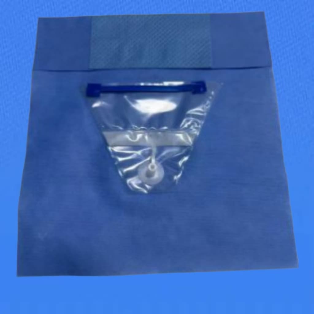 Surgical Drapes with Valve Liquid Collection Pouch - ЮйЧэнь